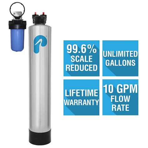 no salt water softener systems.
